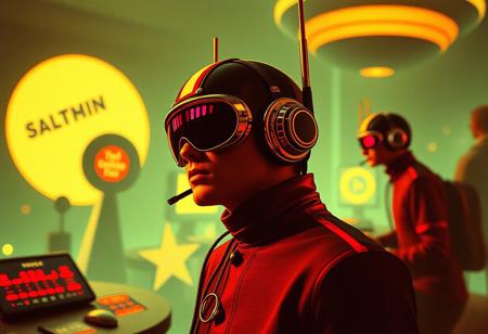 Avant-garde , Robert T techno style , retro futurism 1960s