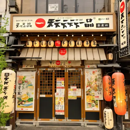 京都のラーメン屋さん tenkaippin SDXL