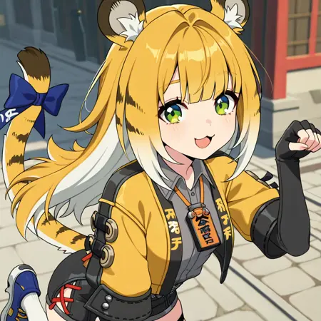 Ju Fufu 橘福福 (Zenless Zone Zero ゼンゼロ) NAI