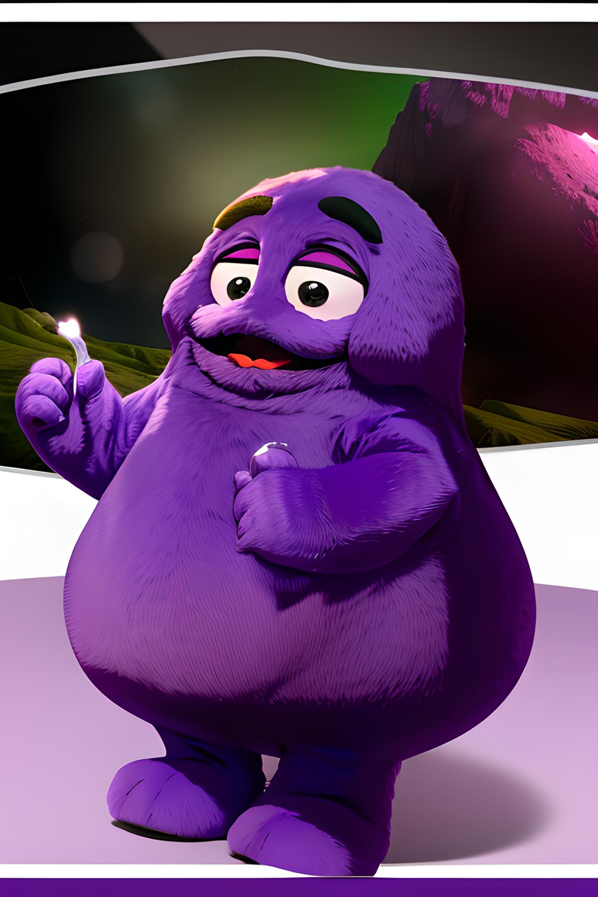 UnOfficial Grimace - McDonald's image by tnadct1589