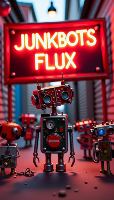 Everly Heights JunkBots FLUX v1.0