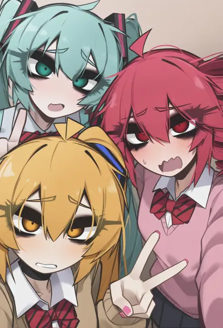 Ace Glitch Style Mimic | V-Pred