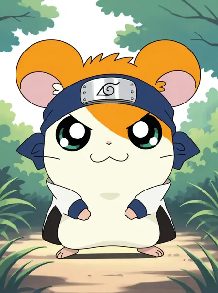 Hamtaro style for Illustrious XL
