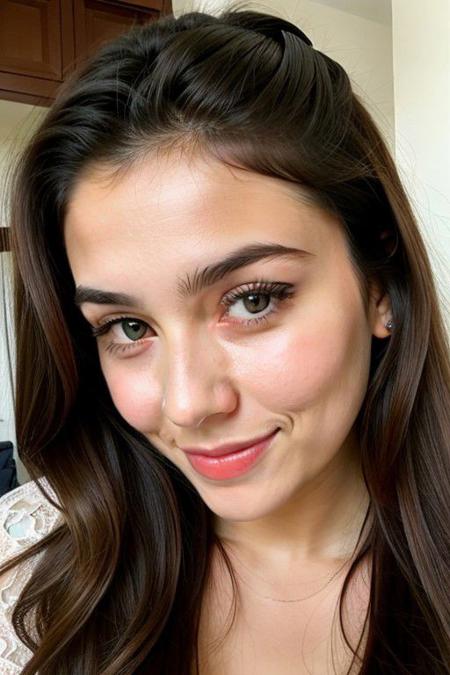 Timida e dolce:  una ragazza che ha un viso delicato, dei capelli mori e degli occhi verdi.  sempre discreta e riservata. Ha una sensibilit profonda e una fantasia vivace.  una persona gentile e romantica.
