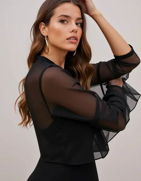 Black Tulle