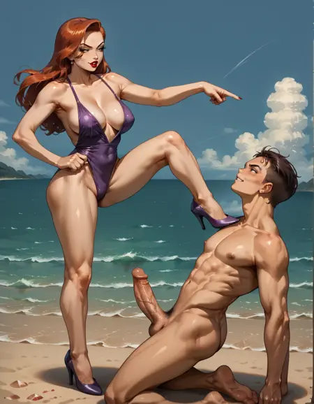 Putting You in Your Place | Femdom Foot to Chest Pose PONY