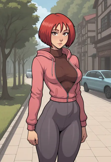 Wilhelmina "Will" Vandom , leader of the Guardians of the Veil, (W.I.T.C.H., Witch Hunter), LoRA, PonyXL | Illustrious XL