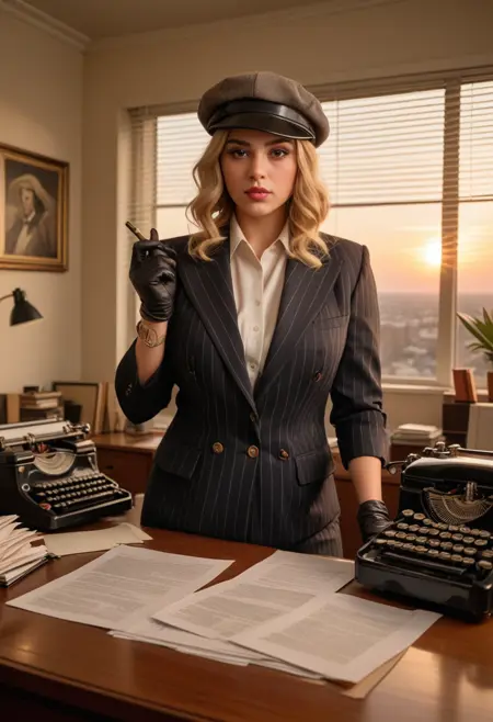 Dynamic Wildcard - gangster from 1920s unleashed