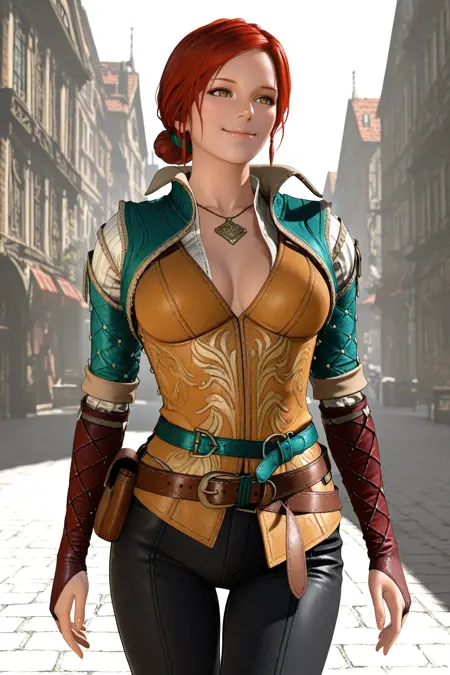 Triss Merigold from The Witcher 2 Outfits | Illustrious