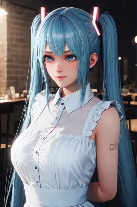 3D Waifu Style LoCon