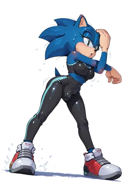 Trans Sonic the Hedgehog - Character Lora