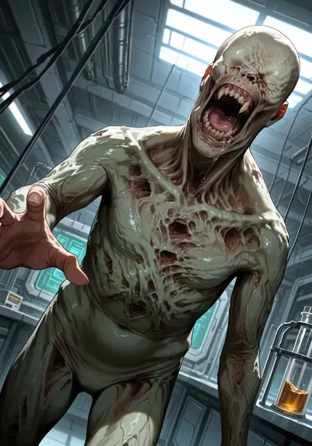 PaleHead (Resident Evil 3 Remake) Illustrious