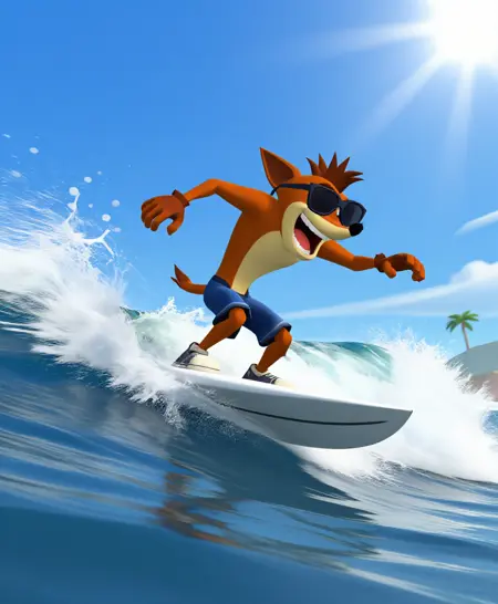 [LuisaP❤️] Z-IMAGE & ILLUSTRIOUS CRASH BANDICOOT