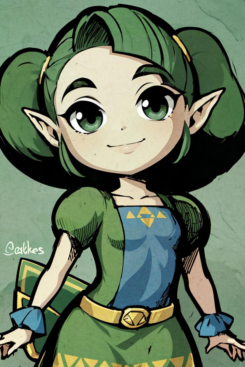 Style of the Winds (The Legend Of Zelda: Wind Waker 2D Style) image by CitronLegacy