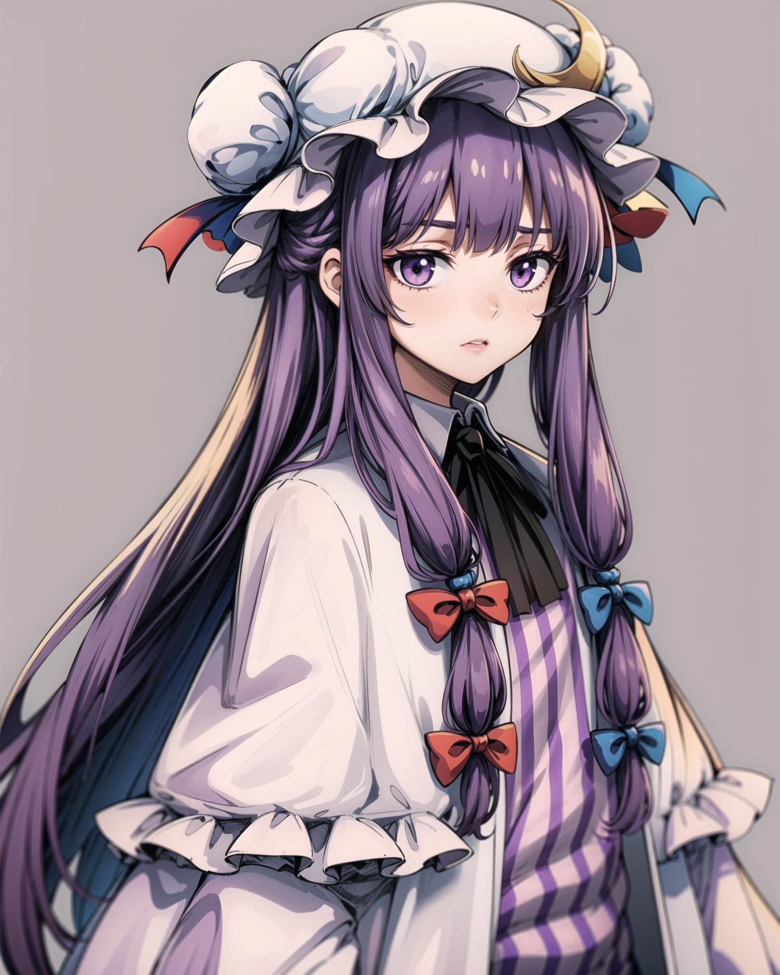 patchouli knowledge (touhou) 帕秋莉·诺蕾姬 东方project image by Imperishable_NEET
