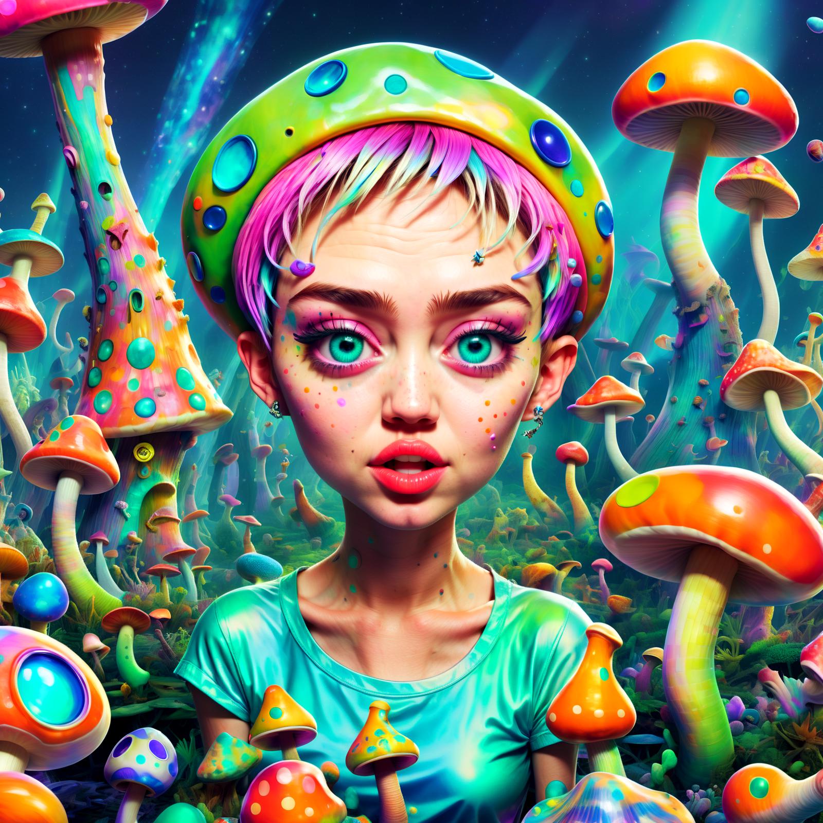 Bangerooo (Psychedelic Art Style) [SDXL] image by denrakeiw