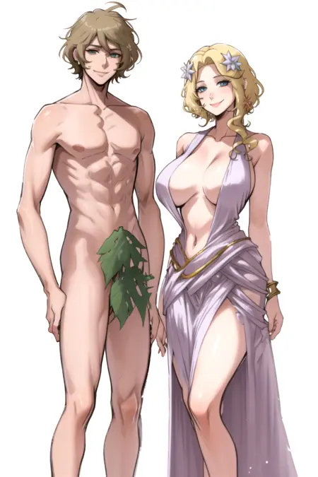 Adam x Aphrodite (Record of Ragnarok)