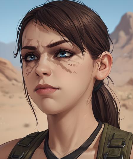 Quiet - Metal Gear Solid V (3d) v6 - Pxl