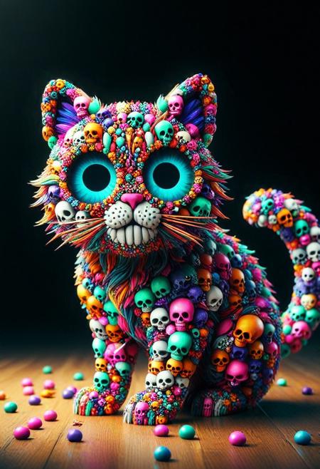 Colorful Skulls - World Morph V1