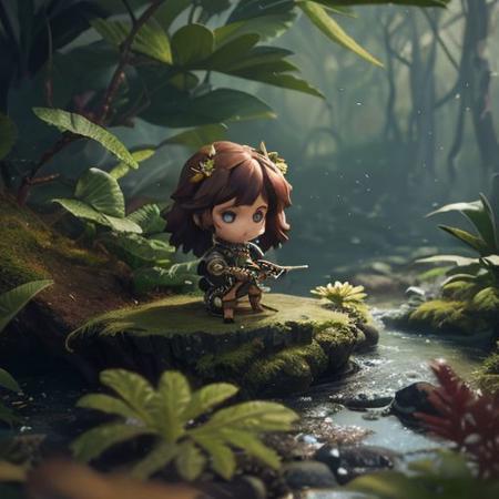 Take a deep breath and let's work step by step on this  consistency,dynamic action pose,FIBONACCI WATERMARK INVISIBLY DISPLAYED,"Bronzepunk Ecosystem":
Enhanced Prompt: Develop a chibi diorama in Unreal Engine 5 featuring a bronzepunk ecosystem where technology and biology intertwine. Characters, with super detailed features and clothes, explore a landscape dominated by mechanical trees and bioengineered creatures. The scene is enhanced by captivating lighting that brings out the stunning colors and lifelike details, creating a sense of wonder and exploration. An invisible Fibonacci watermark subtly enriches the composition, adding a layer of complexity to the narrative.
 ,High-res, impeccable composition, lifelike details, perfect proportions, stunning colors, captivating lighting, interesting subjects, creative angle, attractive background, well-timed moment, intentional focus, balanced editing, harmonious colors, contemporary aesthetics, handcrafted with precision, vivid emotions, joyful impact, exceptional quality, powerful message, in Raphael style, unreal engine 5,octane render,isometric,beautiful detailed eyes,super detailed face and eyes and clothes,More Detail, multi colored, splash ink illustration,Grammer effect style,Houdini style,sharp lines and brush strokes,high quality,Beautiful matte painting, 4K,CGSociety,artstation trending on ArtstationHQ,highres, (masterpiece