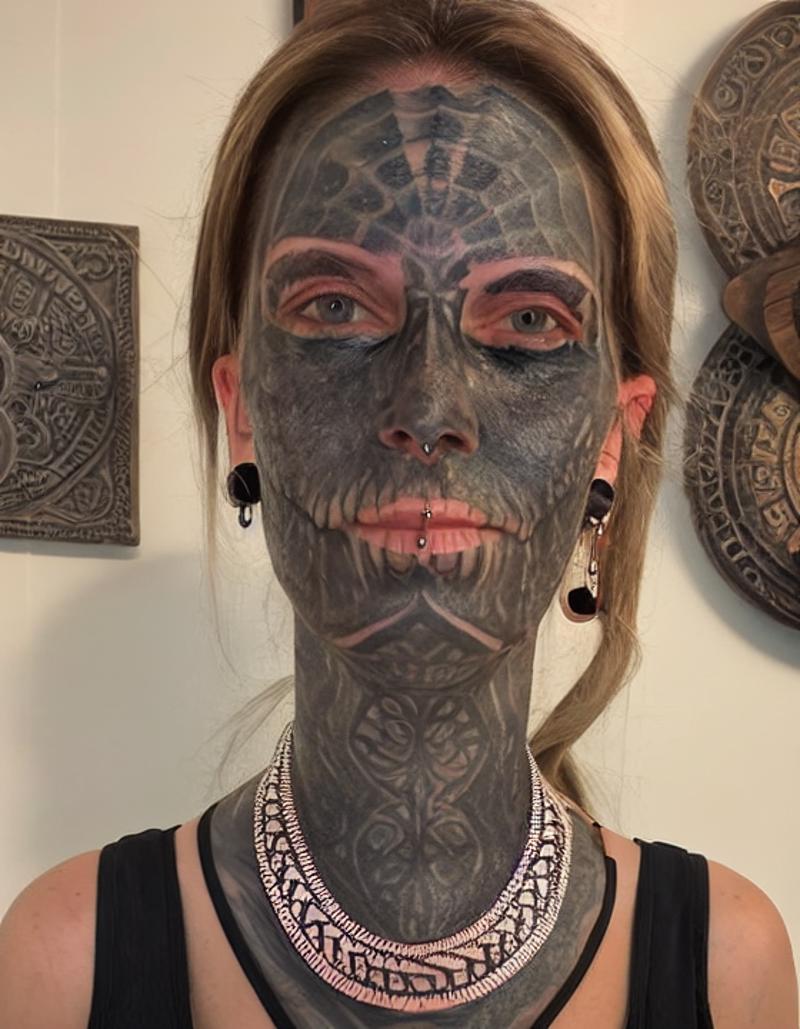 Face Paint and Face Tattoos image by terraxx