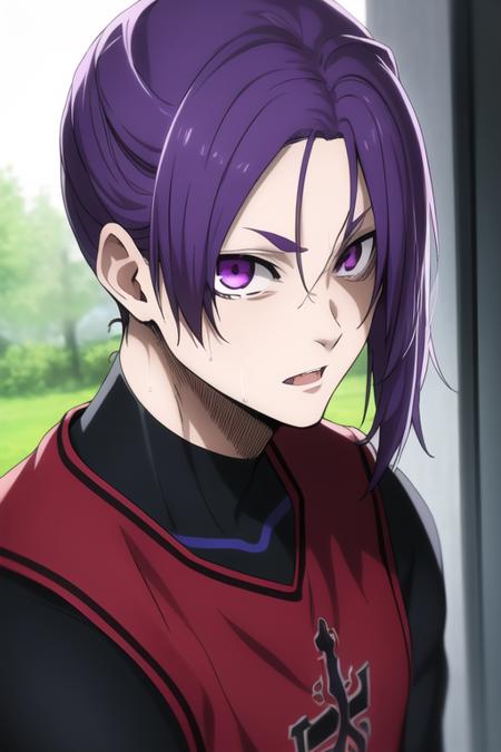 mikage_reo purple eyes purple hair