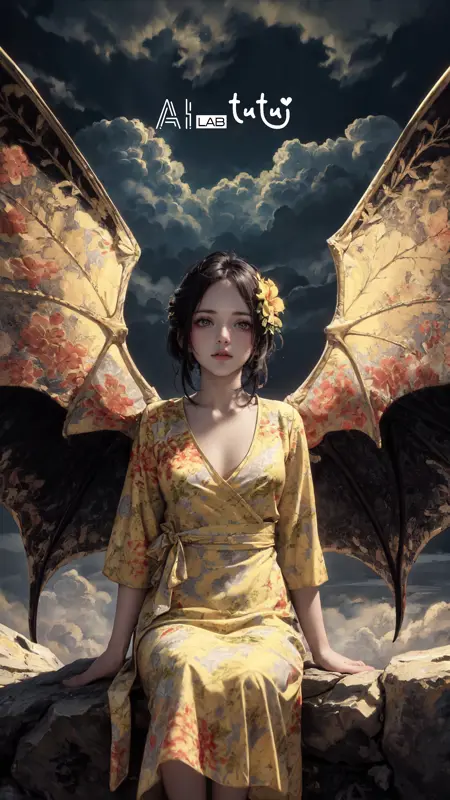 Tutu’s sexy uniform (yellow jersey & yellow floral dress)/图图的情趣制服 (黄色战袍&黄色碎花连衣裙）