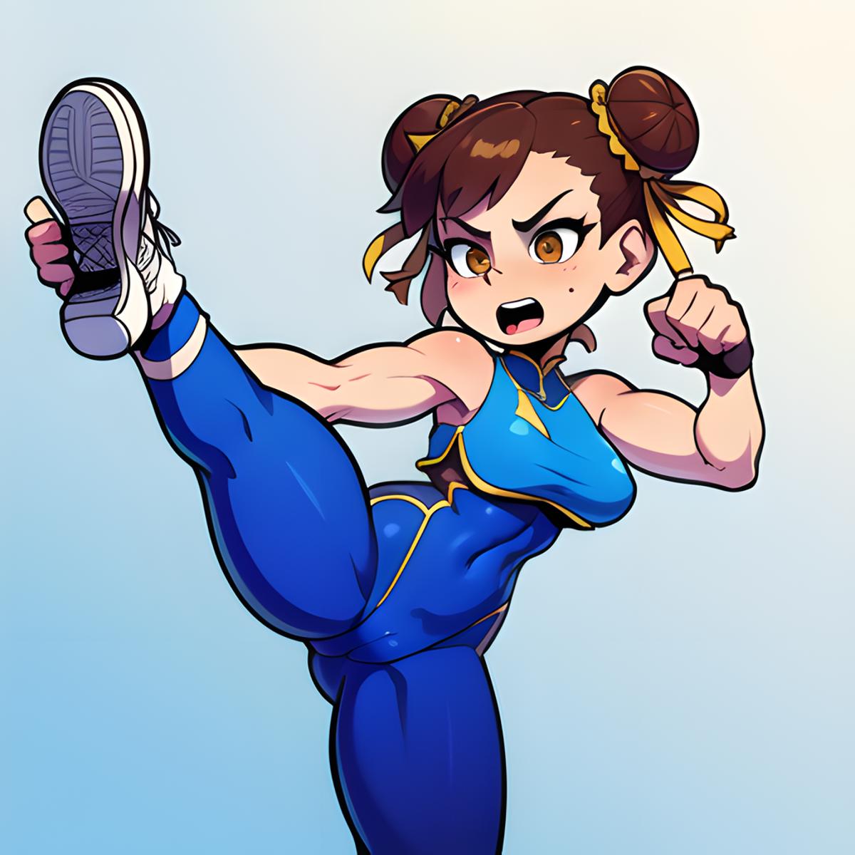 Chun-li (Street Fighter) LoRA - v1.0, Stable Diffusion LoRA