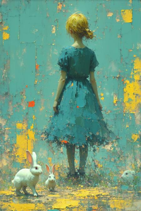 abstract photo on the theme: makes you larger
,mother gives you,Alice,ten feet tall, chasing rabbits,
