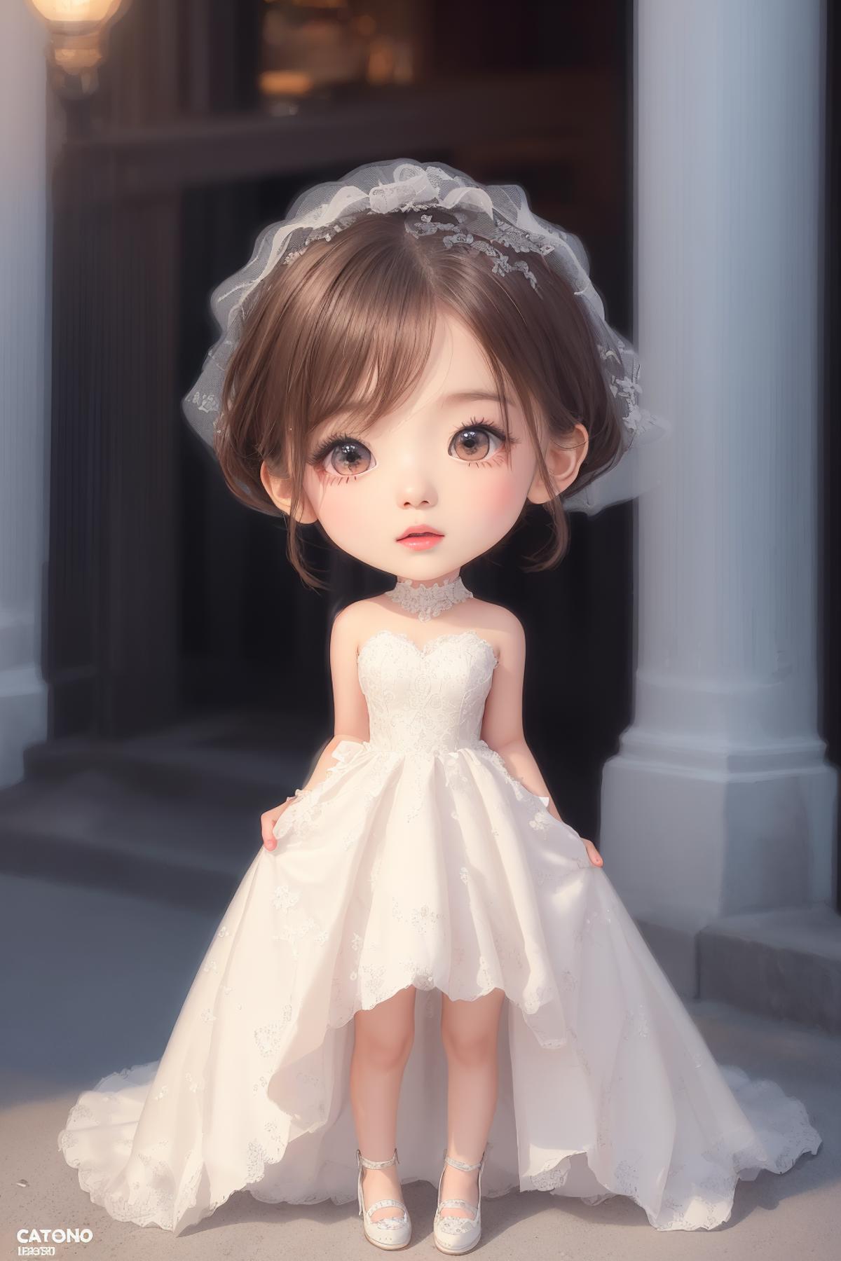 婚纱_Wedding Dress_ウエディングドレス image by TanedaRisa