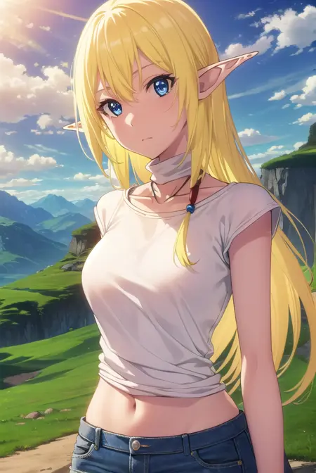 Tuka Luna Marceau (テュカ・ルナ・マルソー) - Gate: Thus the JSDF Fought There! (GATE(ゲート)自衛隊 彼の地にて、斯く戦えり)