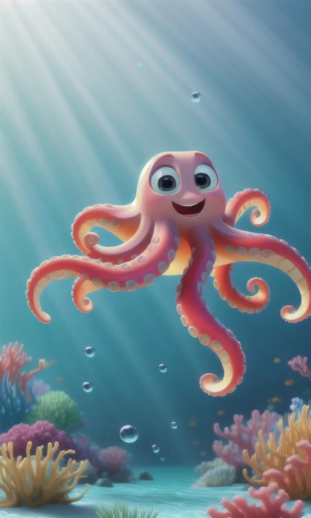 {"prompt": "inspired by Pixar and Disney animation, 1 octopus, cartoon style, No one, seabed, water drops, ((bl ue sea water)), Underwater world in the background, light background, DOF, Tyndall effect, blue light, crystal clear, Lucid, bright colors, surprised, anime aesthetic, Pixar rendering, octane render, Unreal Engine, Academy Award for Best Animated, Trending on art station, 8K,<lora:pixar_base_pixarB:0.5>", "all_prompts": ["inspired by Pixar and Disney animation, 1 octopus, cartoon style, No one, seabed, water drops, ((bl ue sea water)), Underwater world in the background, light background, DOF, Tyndall effect, blue light, crystal clear, Lucid, bright colors, surprised, anime aesthetic, Pixar rendering, octane render, Unreal Engine, Academy Award for Best Animated, Trending on art station, 8K,<lora:pixar_base_pixarB:0.5>"], "negative_prompt": "Person, boy, girl, man, woman, eyes, nose, mouth, hands, arms, legs, face, (morbid:1.2),(horror:1.1), cropped, evil,(negative_hand-neg:1.0), ugly, winkle, extra head, long body, long neck, long finger, out of frame, long face, extra face, terrifying, bad proportion, malformed, nsfw, nude, nudity, blood, violence, weapon, brand, logo, text, trademark, monster, ghost, grumpy", "all_negative_prompts": ["Person, boy, girl, man, woman, eyes, nose, mouth, hands, arms, legs, face, (morbid:1.2),(horror:1.1), cropped, evil,(negative_hand-neg:1.0), ugly, winkle, extra head, long body, long neck, long finger, out of frame, long face, extra face, terrifying, bad proportion, malformed, nsfw, nude, nudity, blood, violence, weapon, brand, logo, text, trademark, monster, ghost, grumpy"], "seed": 42, "all_seeds": [42], "subseed": 2328441935, "all_subseeds": [2328441935], "subseed_strength": 0, "width": 384, "height": 640, "sampler_name": "Euler a", "cfg_scale": 7.0, "steps": 10, "batch_size": 1, "restore_faces": false, "face_restoration_model": null, "sd_model_hash": "732d0dd2cf", "seed_resize_from_w": -1, "seed_resize_from_h": -1, "denoising_strength": 0.7, "extra_generation_params": {"ControlNet 0": "preprocessor: invert, model: control_v11p_sd15_scribble [d4ba51ff], weight: 0.5, starting/ending: (0.0, 1.0), resize mode: Just Resize, pixel perfect: False, control mode: Balanced, preprocessor params: (-1, -1, -1)", "Hires upscale": 1.5, "Hires steps": 15, "Hires upscaler": "Latent (nearest-exact)", "Lora hashes": "pixar_base_pixarB: a3e200e5bd20", "TI hashes": "negative_hand-neg: 73b524a2da12"}, "index_of_first_image": 0, "infotexts": ["inspired by Pixar and Disney animation, 1 octopus, cartoon style, No one, seabed, water drops, ((bl ue sea water)), Underwater world in the background, light background, DOF, Tyndall effect, blue light, crystal clear, Lucid, bright colors, surprised, anime aesthetic, Pixar rendering, octane render, Unreal Engine, Academy Award for Best Animated, Trending on art station, 8K,<lora:pixar_base_pixarB:0.5>\n