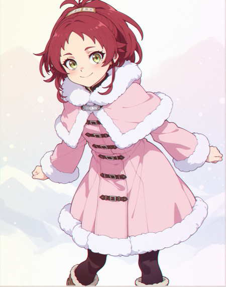 Aisha Greyrat (Winter) [Mushoku Tensei: Jobless Reincarnation] | アイシャ・グレイラット [冬]『無職転生 ～異世界行ったら本気だす～』| ILLUSTRIOUS XL v1.0