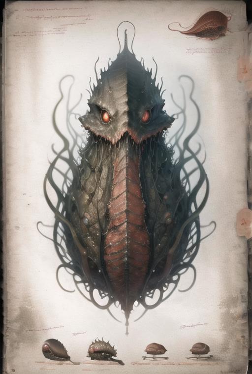 Fake Books : Cthulhu Mythos /  Bestiary image by Tomas_Aguilar