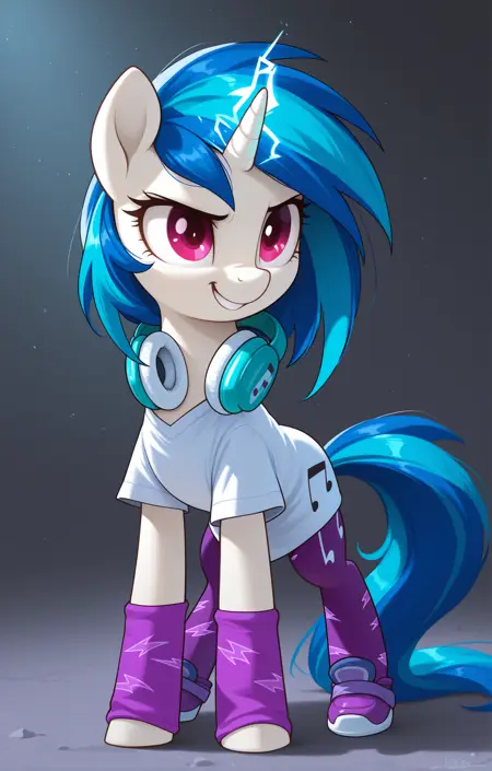 My Little Pony/MLP G4/EQG: Vinyl Scratch/DJ Pon-3
