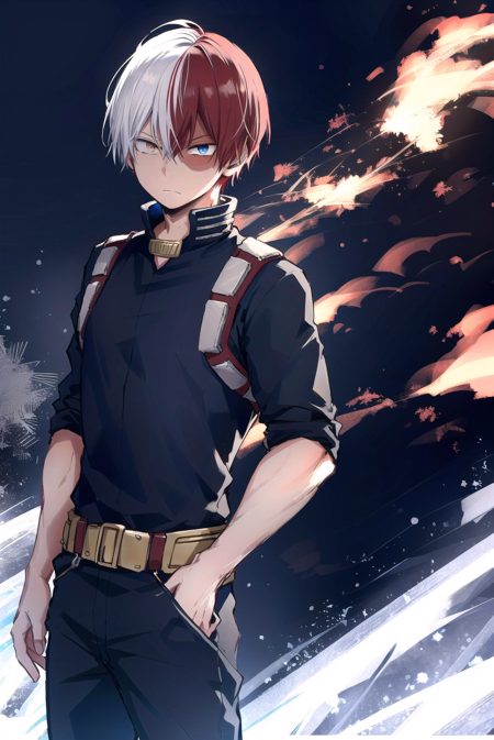 轟焦凍【僕のヒーローアカデミア】Shouto Todoroki【Boku no hero academia(My Hero Academia)】- Lora v1.0