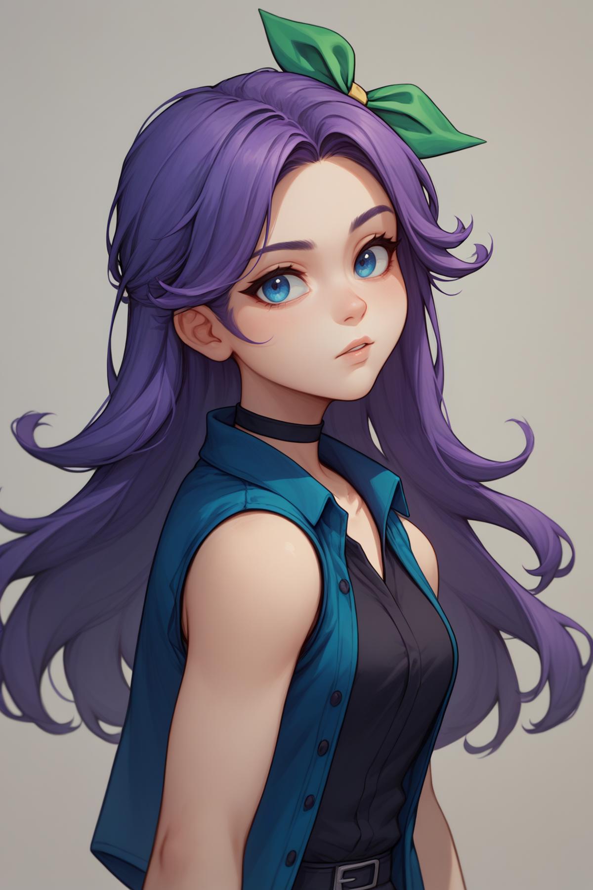 Abigail | Stardew Valley (Pony XL LoRA) - v1.0 | Stable Diffusion LoRA |  Civitai