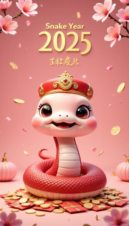 [Pinkie] - Chibi Snake Year 🐍 - [Flux] v1.0