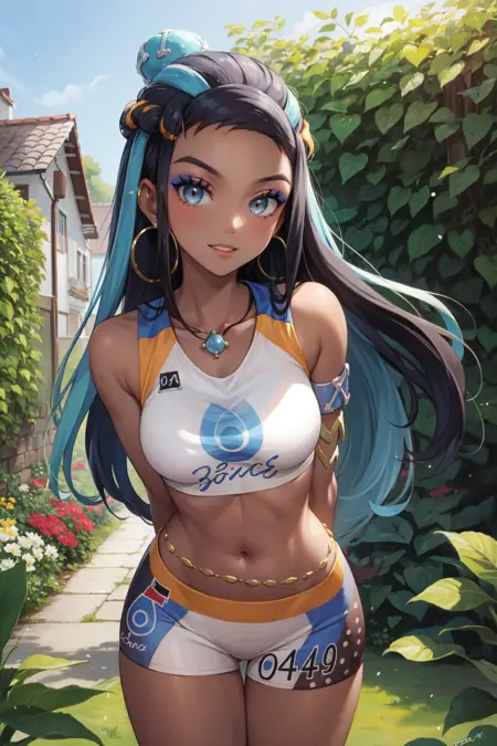 Nessa (Pokemon) [LORA Commission]