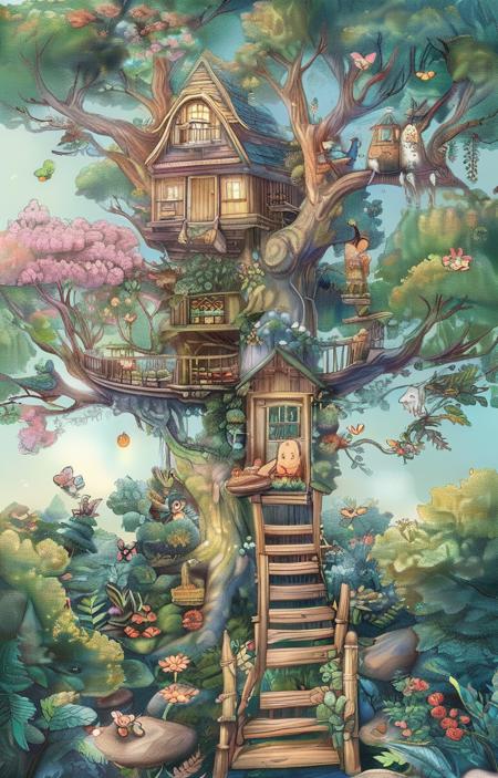 style of treehouse