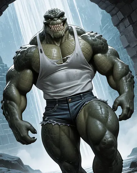 Killer Croc (DC Comics) (Illustrious) (AD)