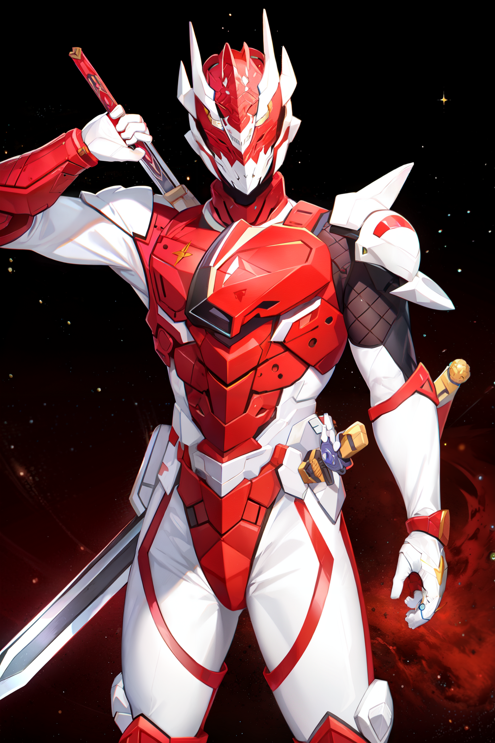 Higanbana Sentai Loranger (Power Rangers/Super Sentai LoRA) image by MassBrainImpact