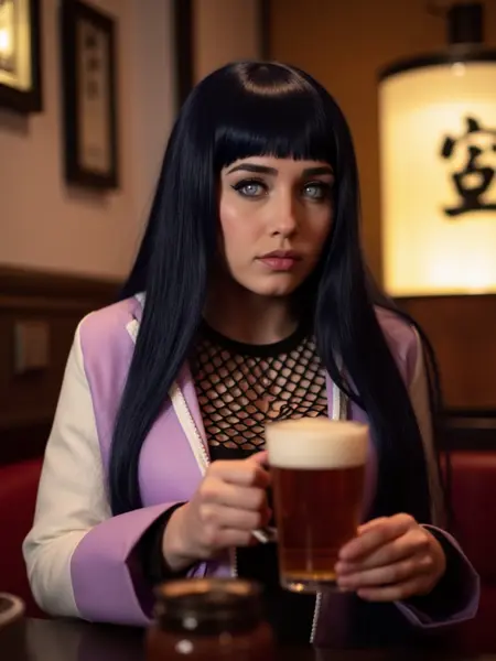 Hinata Hyuga - Naruto - Flux1.D / SDXL Realistic & Anime