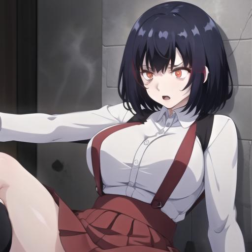 平木花子-厕所里的花子VS屈强退魔师（Hiraki Hanako-Toilet Hanako-san VS Strong Exorcist） image by King_Dong