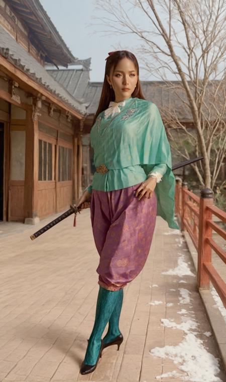 ChongKraben Sabai (Thai Clothes) โจงกระเบนสะไบ illustrious v1.0D