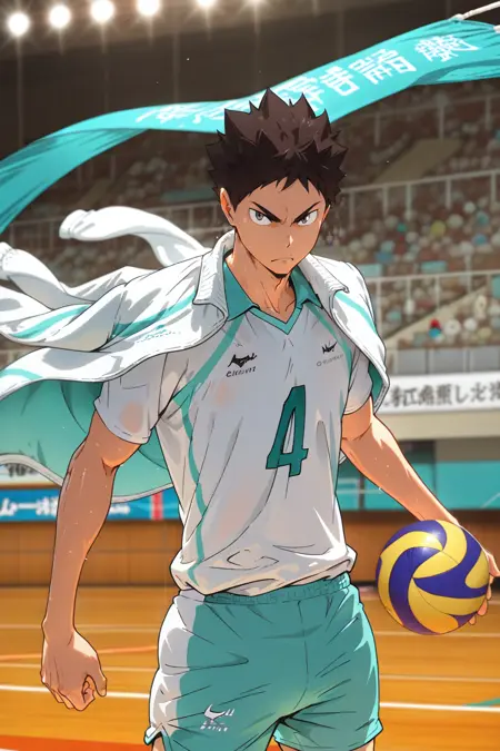 Hajime Iwaizumi - Haikyuu