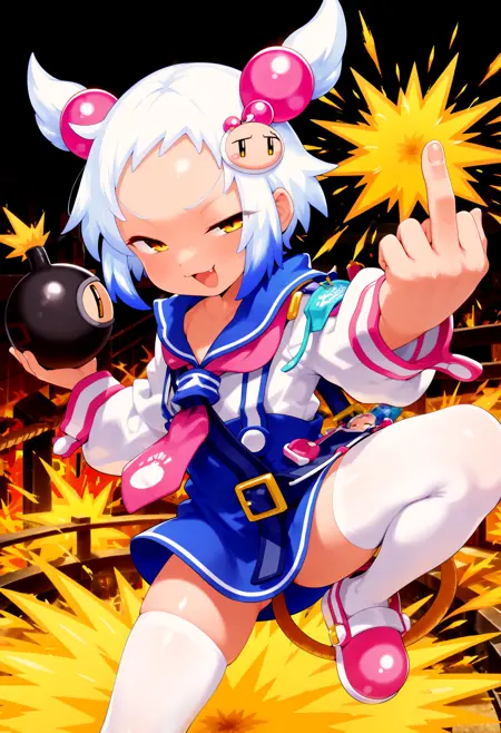 shiron (bombergirl) / シロン(ボンバーガール)