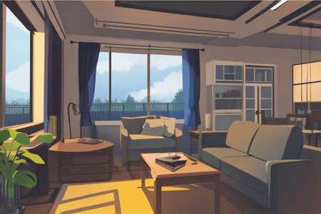 masterpiece,flat color,livingroom,evening,cloudy,<lora:vectorv1-000150:1:1,0,0,0,0,0,0,0,1.2,0,0,0,0,0,1,0,0,1,1,1.5,1,1,1,1.3,1.3,1>