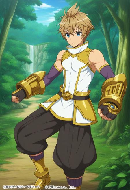 Tekken Arthur from Million Arthur V2 Illustrious