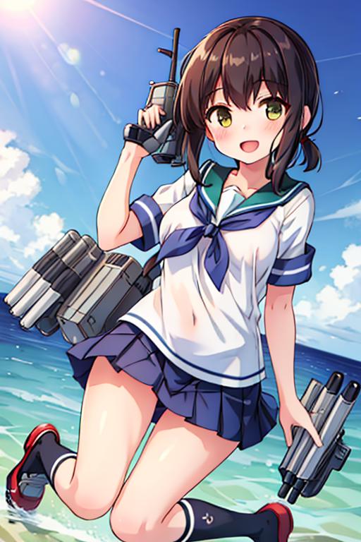 fubuki/吹雪/吹雪 (Kantai Collection) image by Yumakono